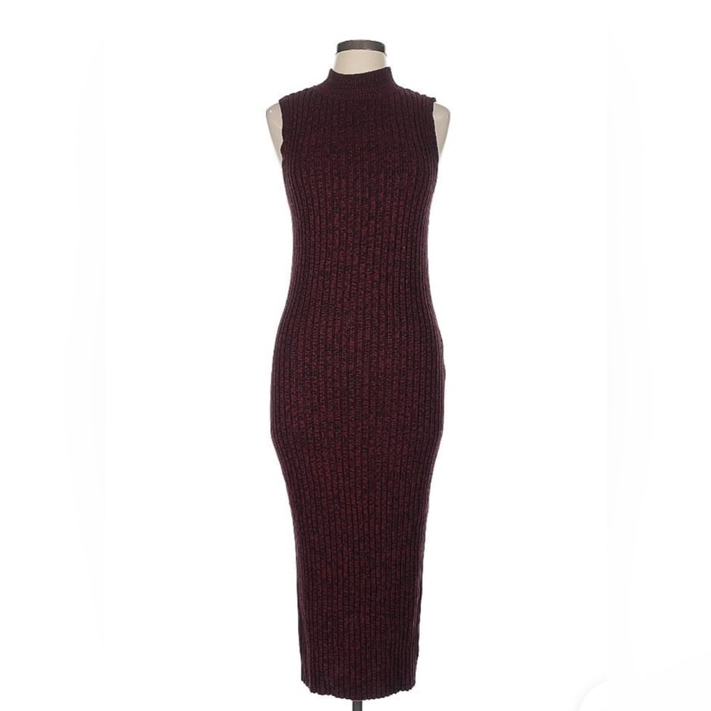 House of Harlow 1960 Red Sheath Midi Dress. A027